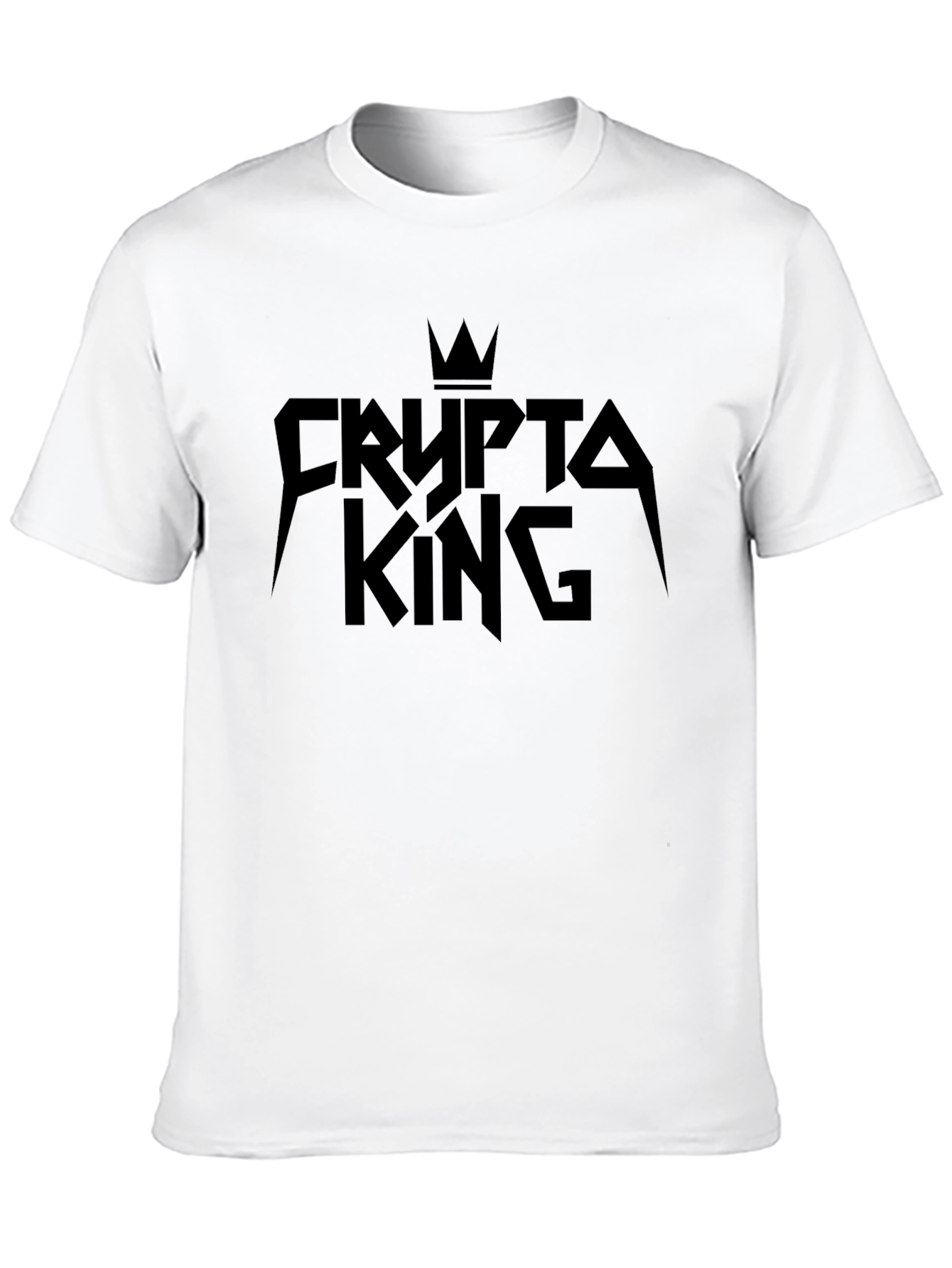 Crypto King Black Graphic Tee