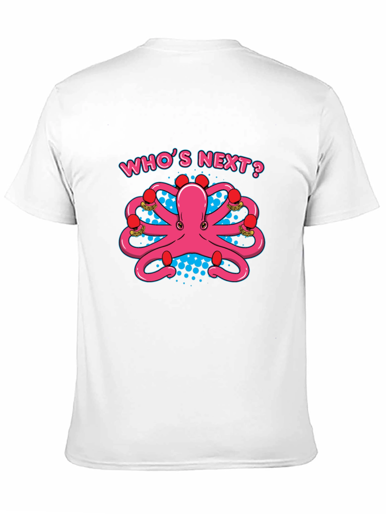 Octopus Boxer T-Shirt: Whos Next? Punchy Style