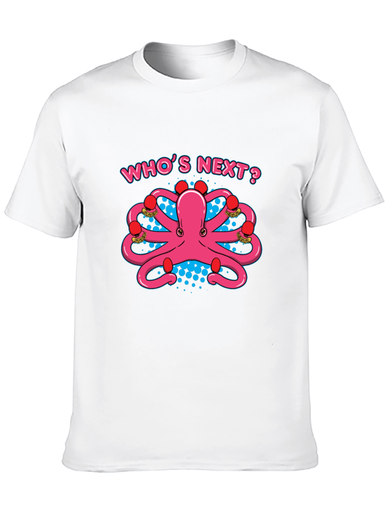 Octopus Boxer T-Shirt: Whos Next? Punchy Style