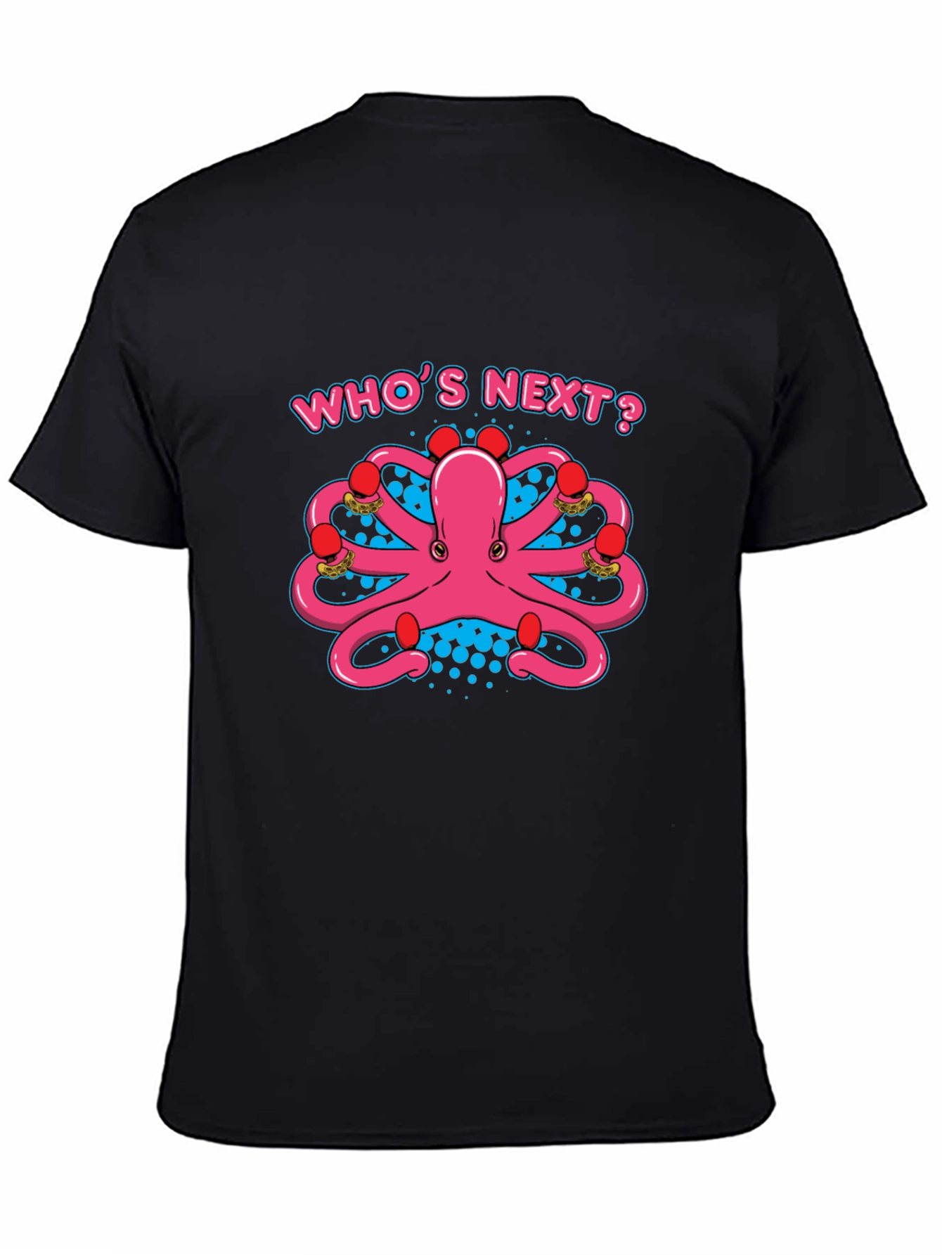 Octopus Boxer T-Shirt: Whos Next? Punchy Style