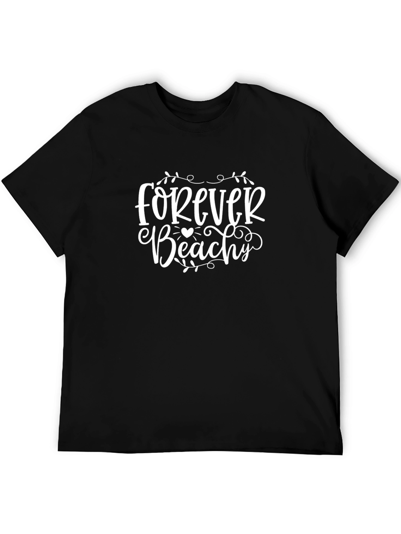 Forever Beachy Graphic Tee - Black