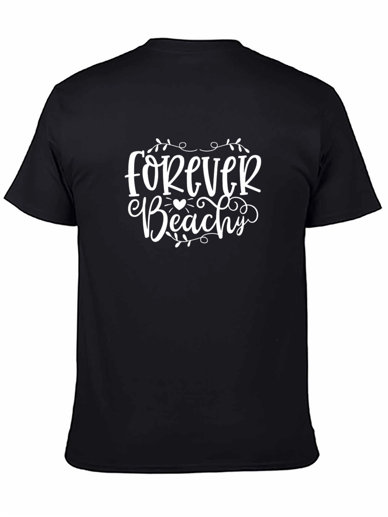 Forever Beachy Graphic Tee - Black