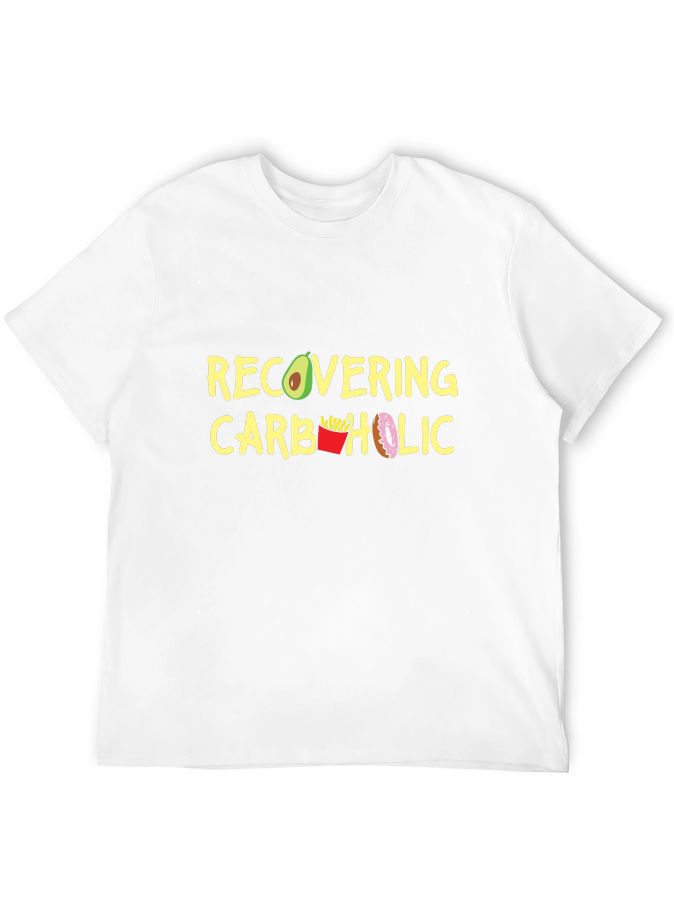 Recovering Carb-aholic Graphic T-Shirt