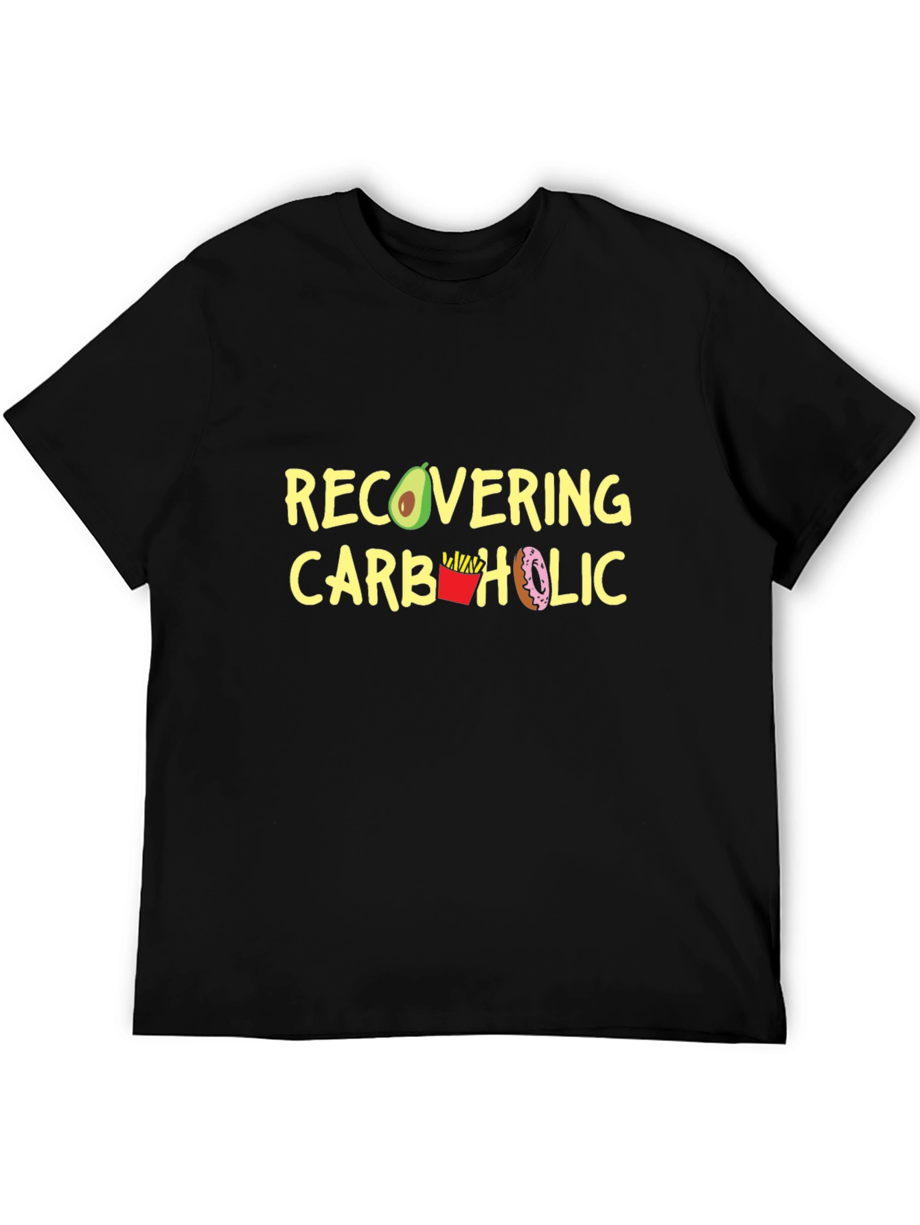 Recovering Carb-aholic Graphic T-Shirt