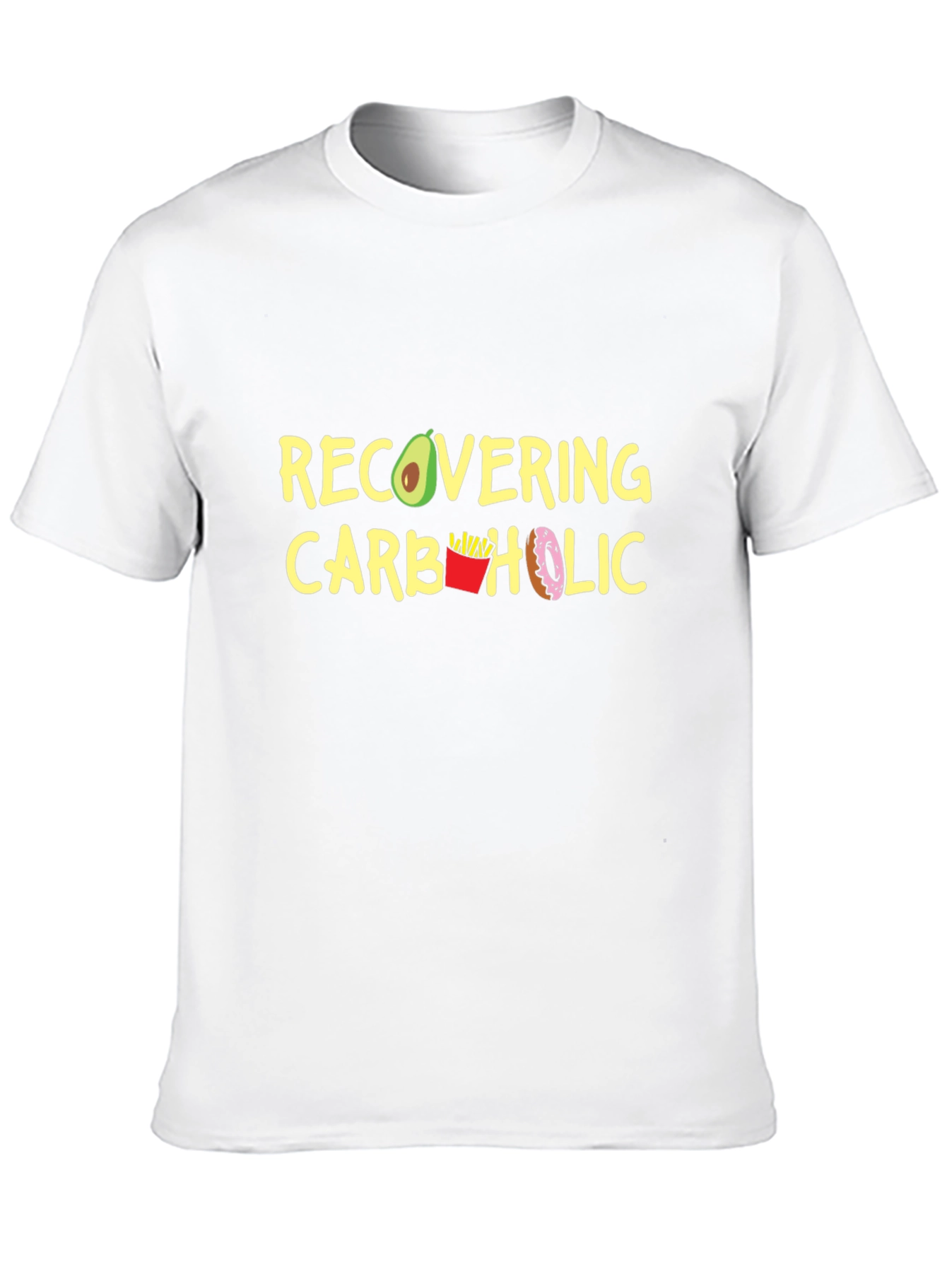 Recovering Carb-aholic Graphic T-Shirt