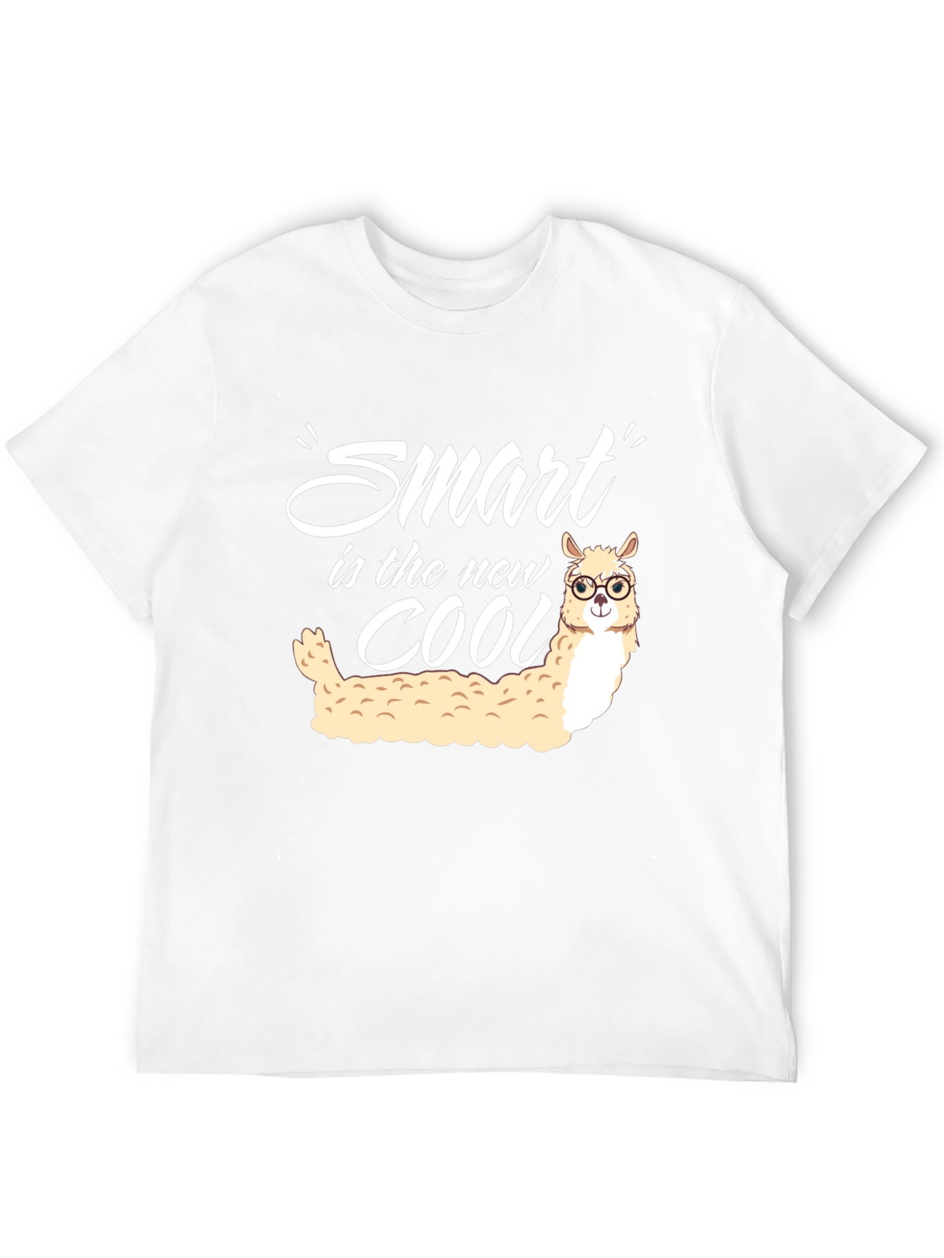 Smart is the New Cool Llama T-Shirt