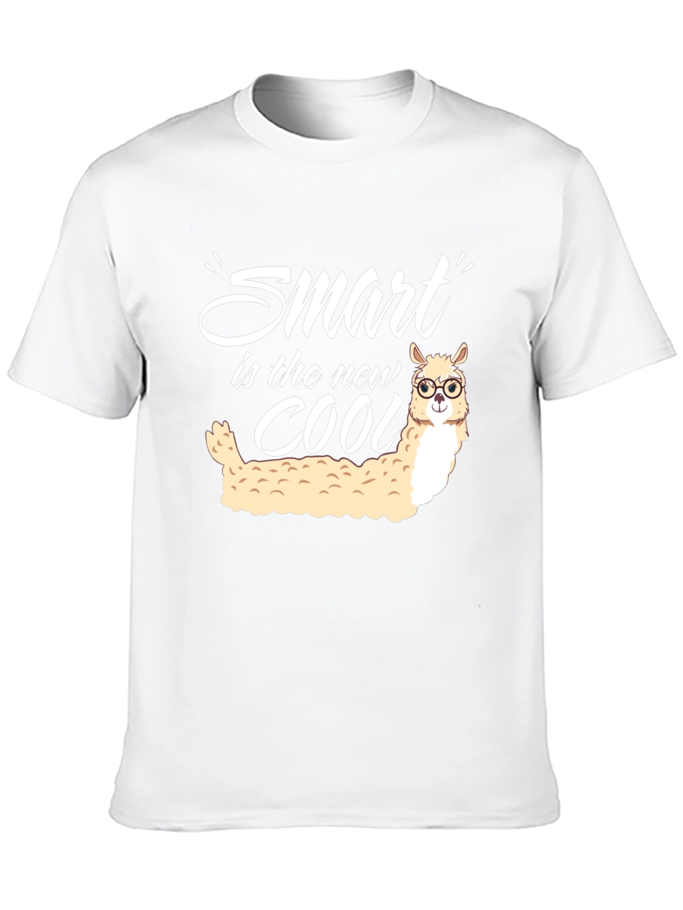 Smart is the New Cool Llama T-Shirt