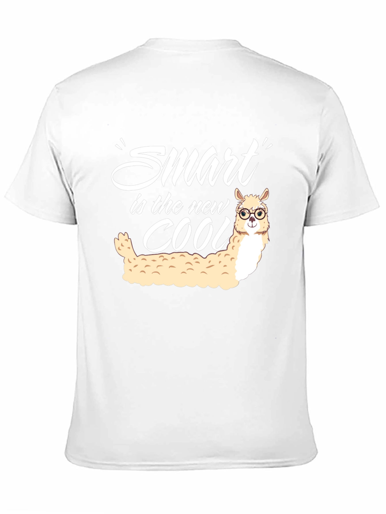 Smart is the New Cool Llama T-Shirt