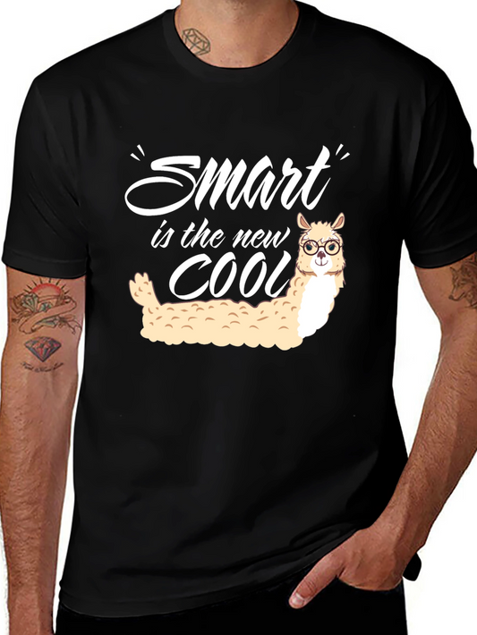 Smart is the New Cool Llama T-Shirt
