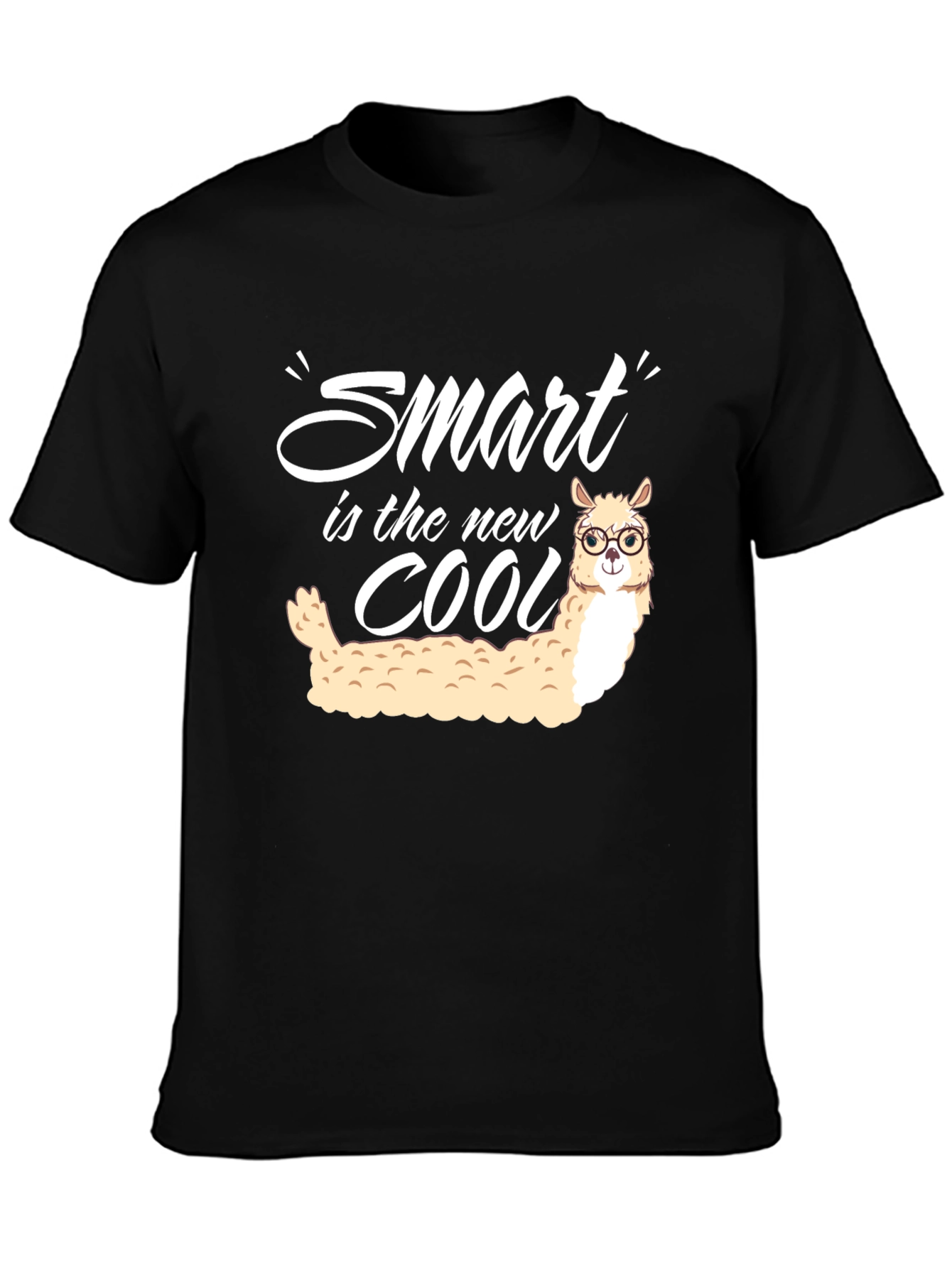 Smart is the New Cool Llama T-Shirt