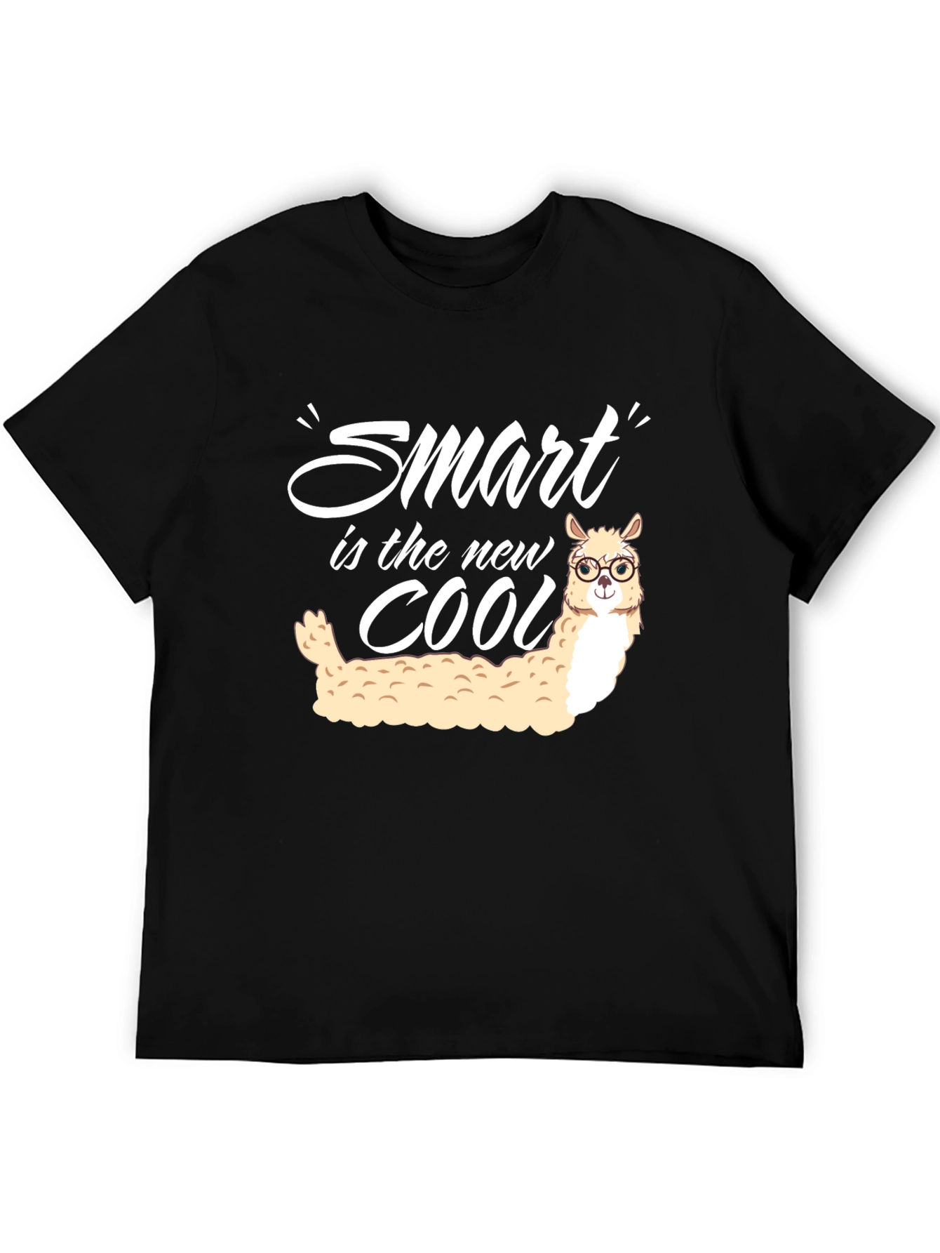 Smart is the New Cool Llama T-Shirt