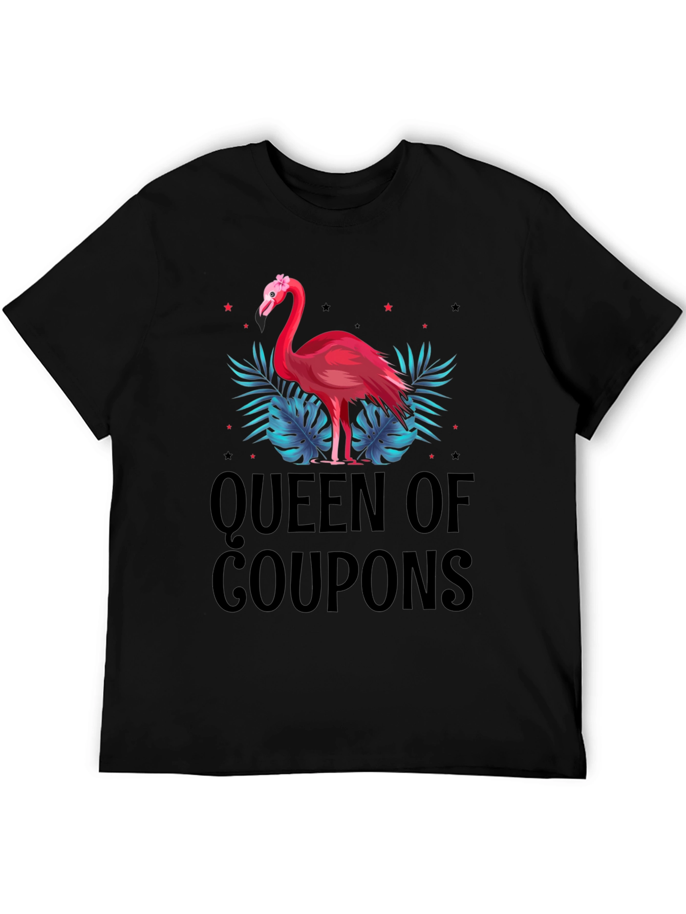 Queen of Coupons Flamingo Graphic Tee