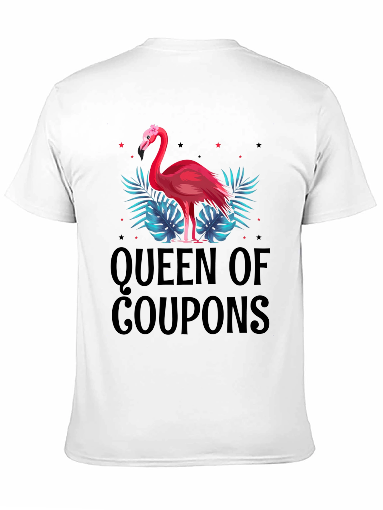 Queen of Coupons Flamingo Graphic Tee