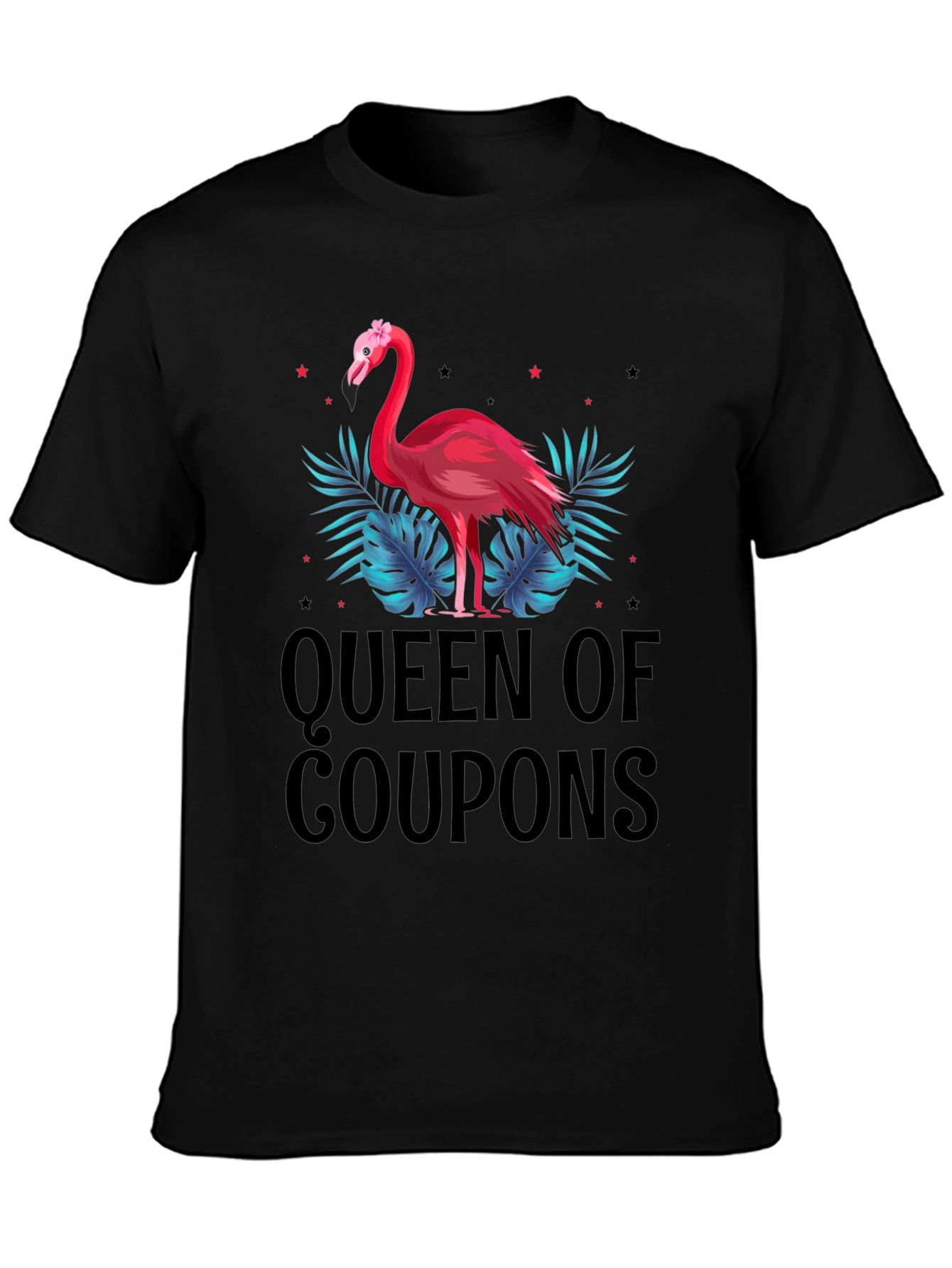 Queen of Coupons Flamingo Graphic Tee