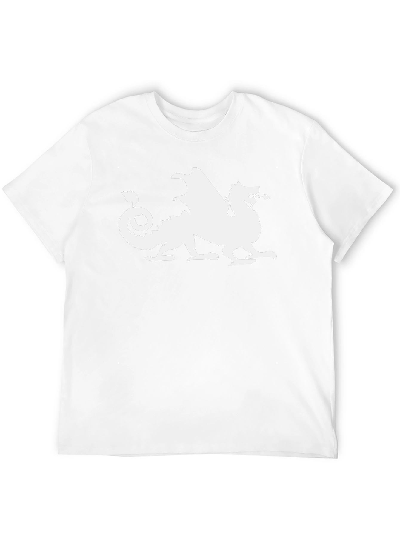 Welsh Dragon Graphic Tee - Black