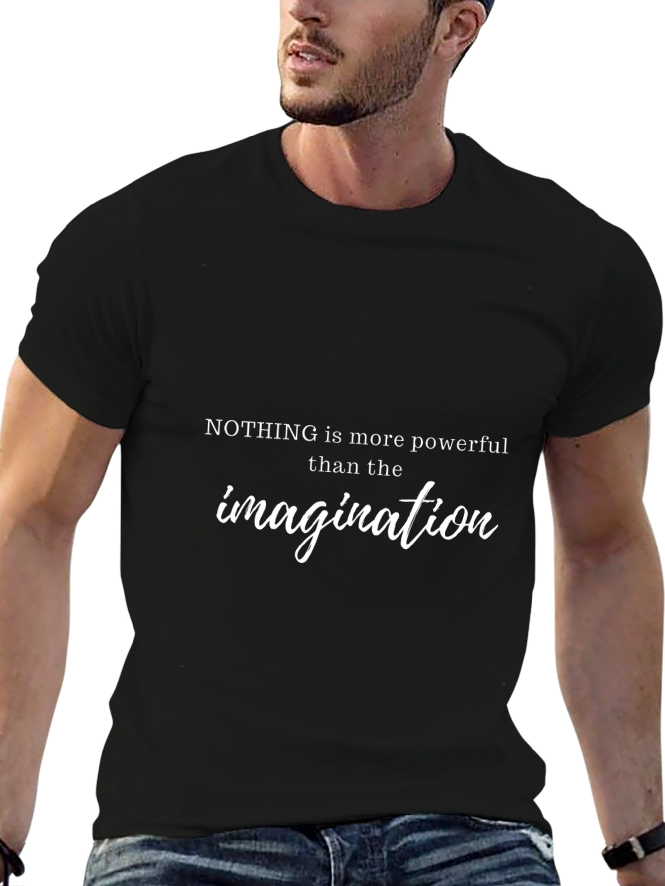 Imagination Graphic Tee - Powerful Inspiration T-Shirt