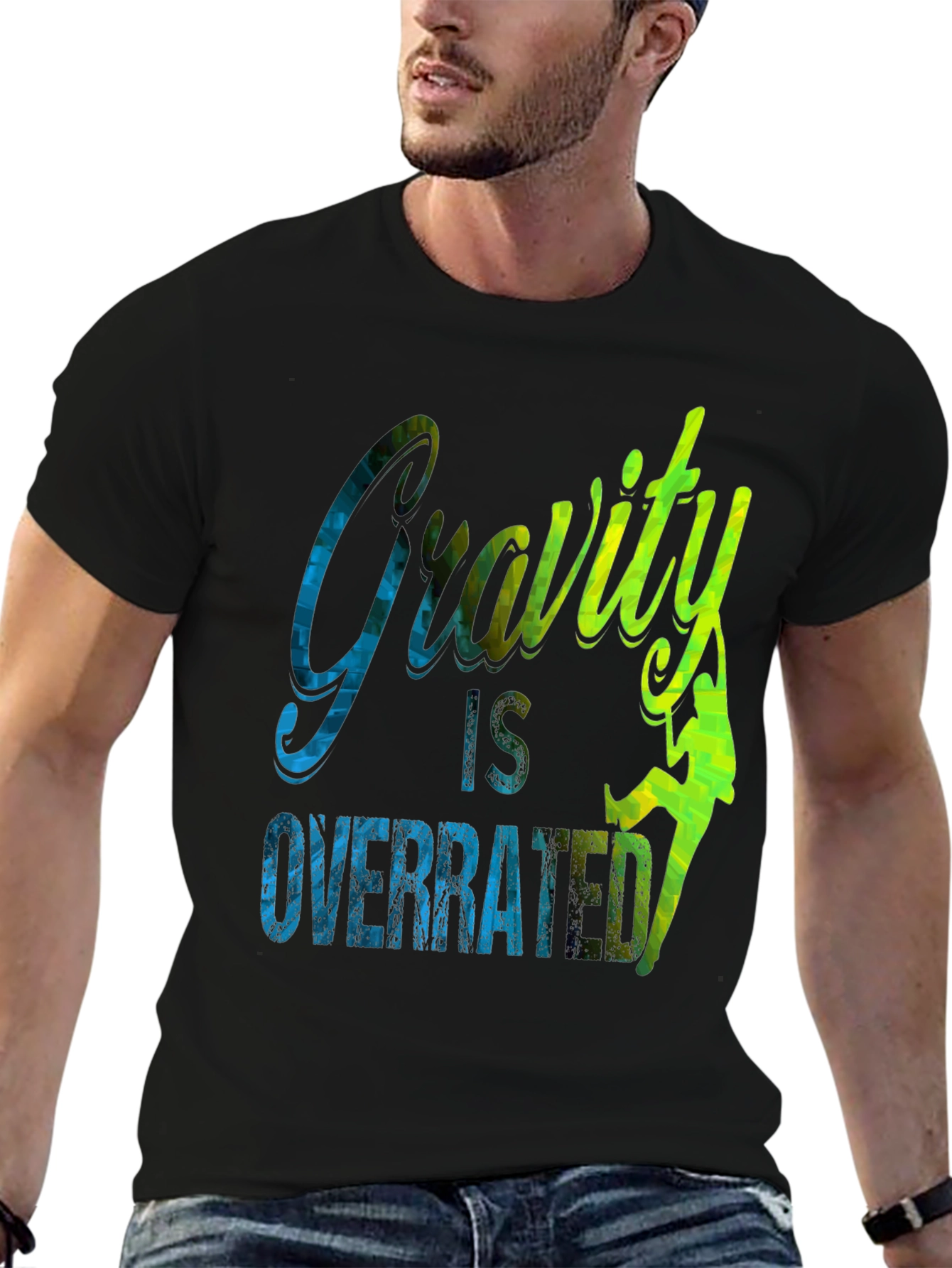 Gravity is Overrated Climbing T-Shirt