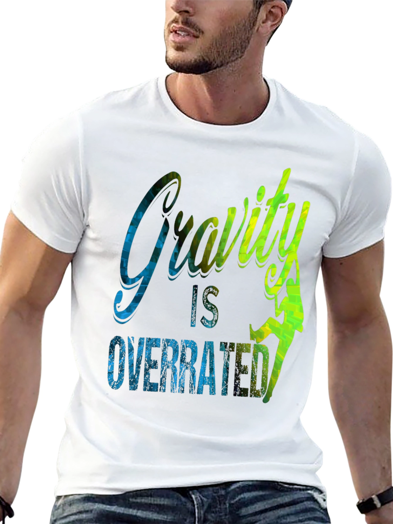 Gravity is Overrated Climbing T-Shirt