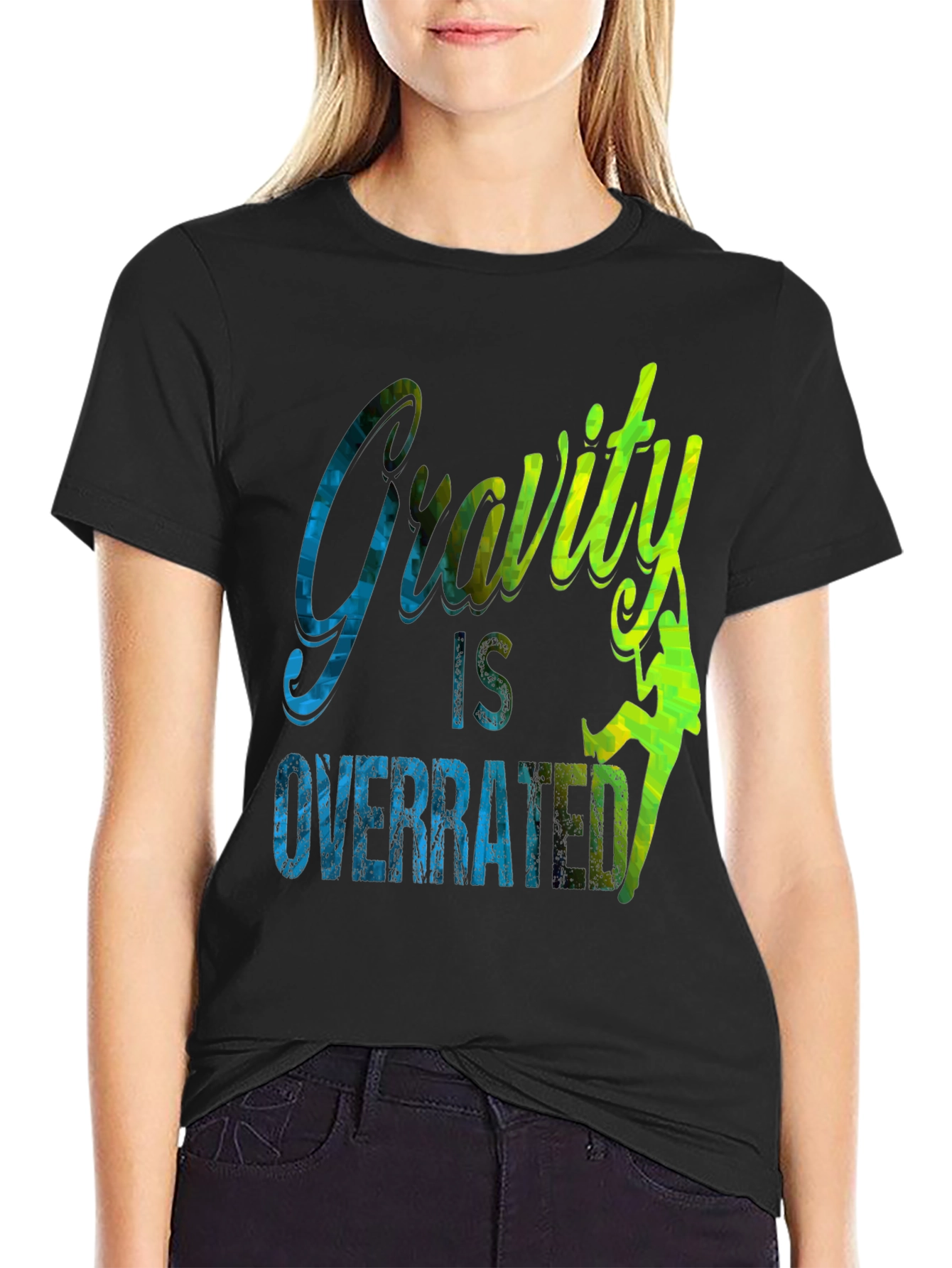 Gravity is Overrated Climbing T-Shirt
