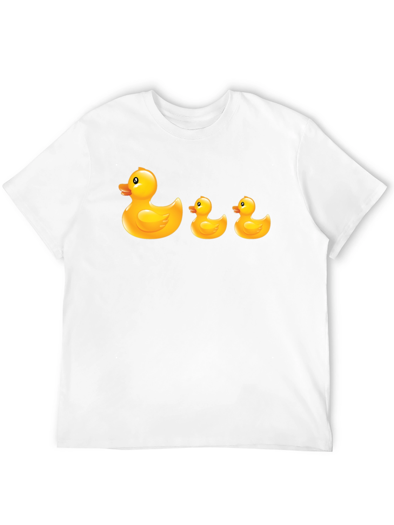 Rubber Duck T-Shirt - Quirky Black Cotton Tee