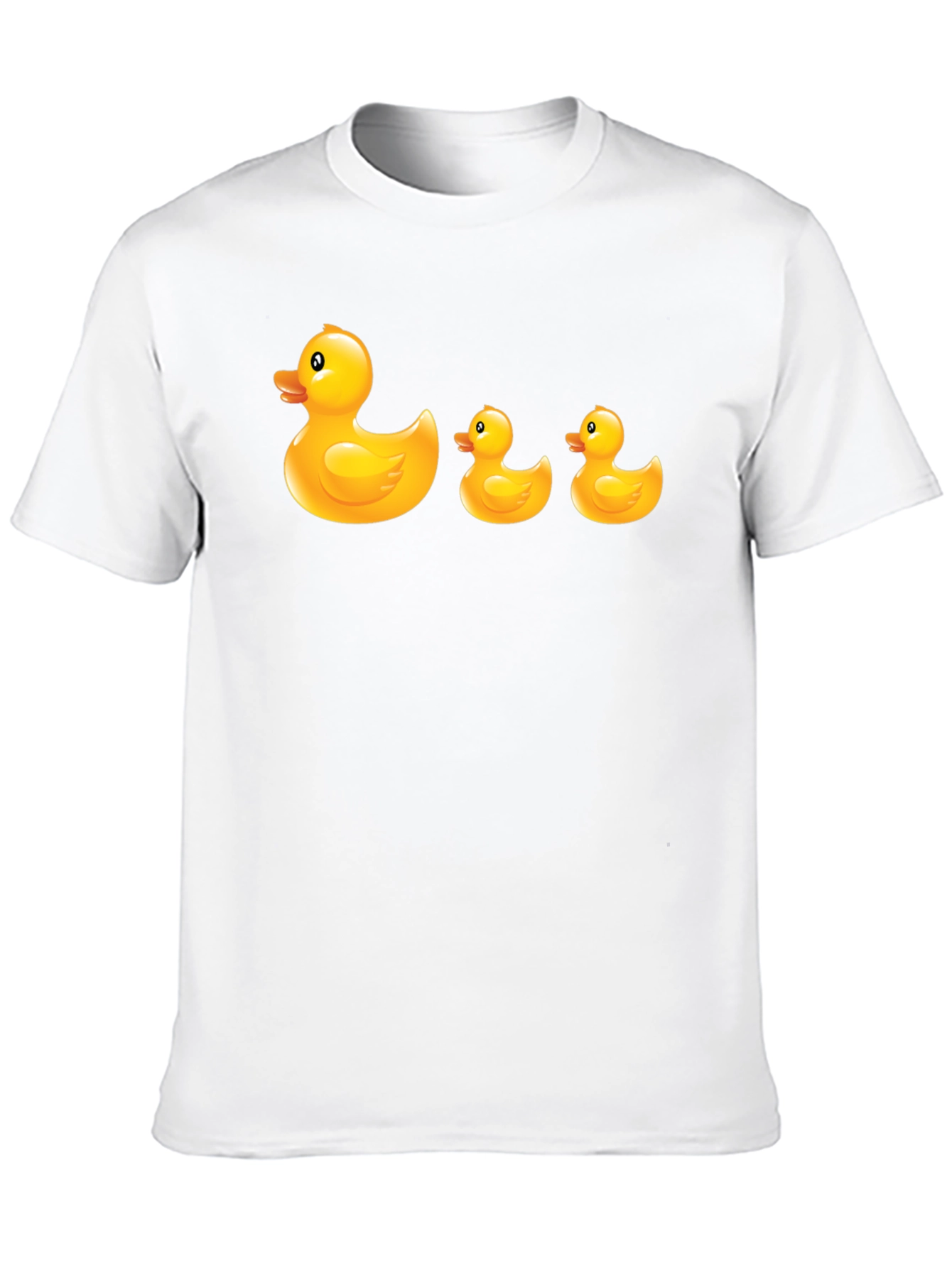 Rubber Duck T-Shirt - Quirky Black Cotton Tee