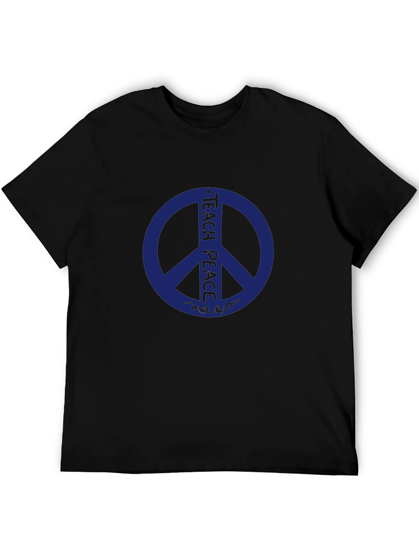 Teach Peace T-Shirt - Black