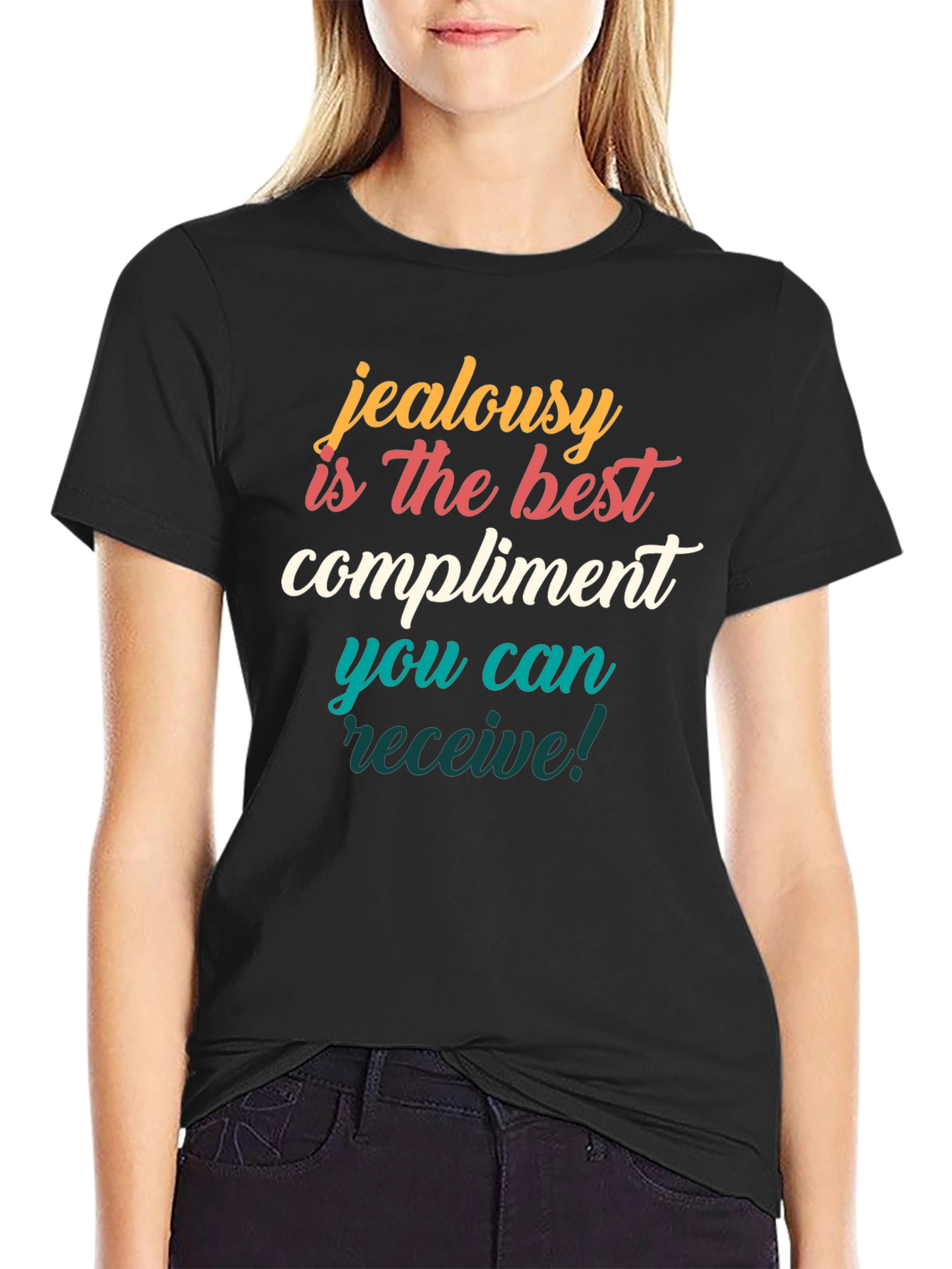 Jealousy Compliment Graphic T-Shirt