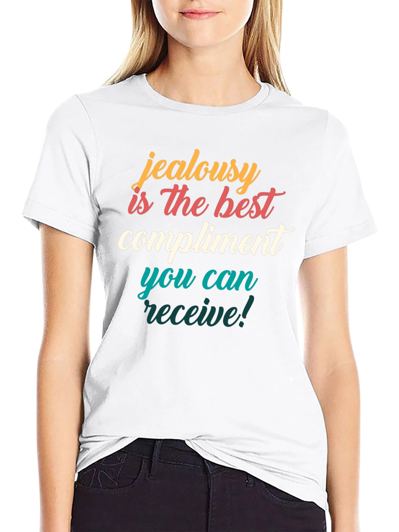 Jealousy Compliment Graphic T-Shirt