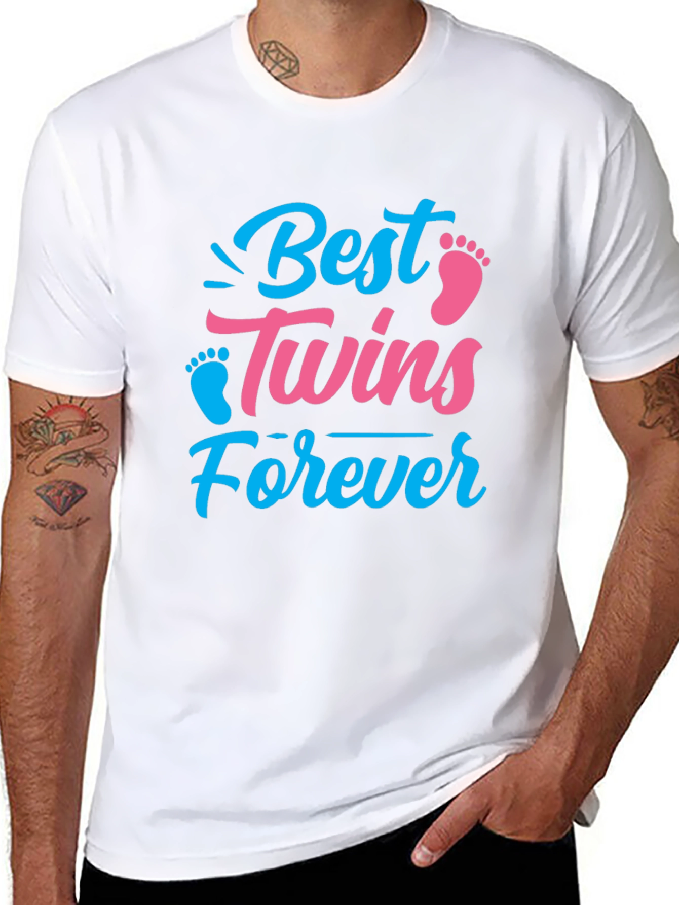 Best Twins Forever Graphic Tee