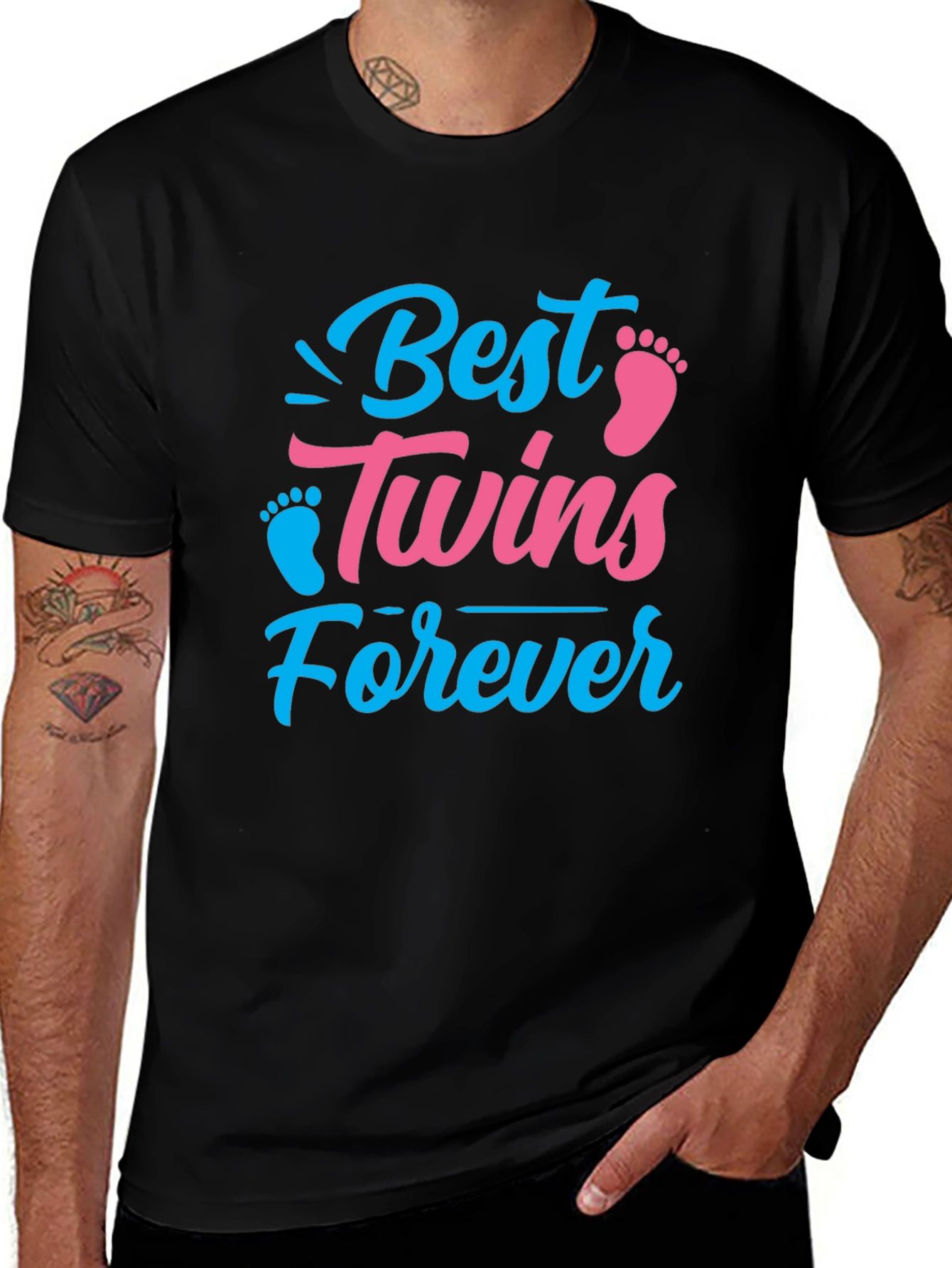 Best Twins Forever Graphic Tee