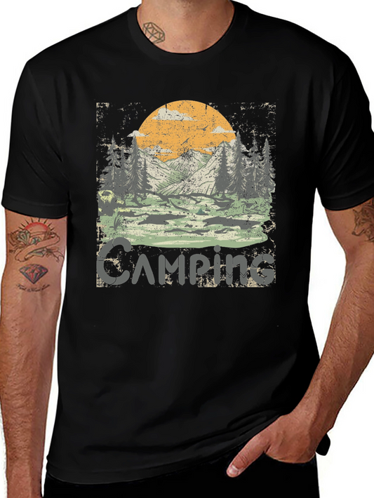 Camping Adventure Graphic Tee