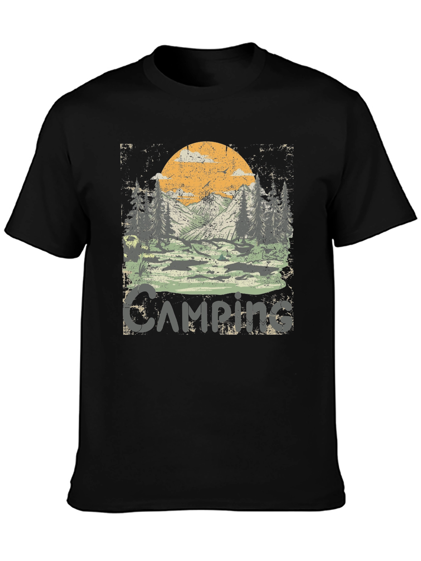 Camping Adventure Graphic Tee