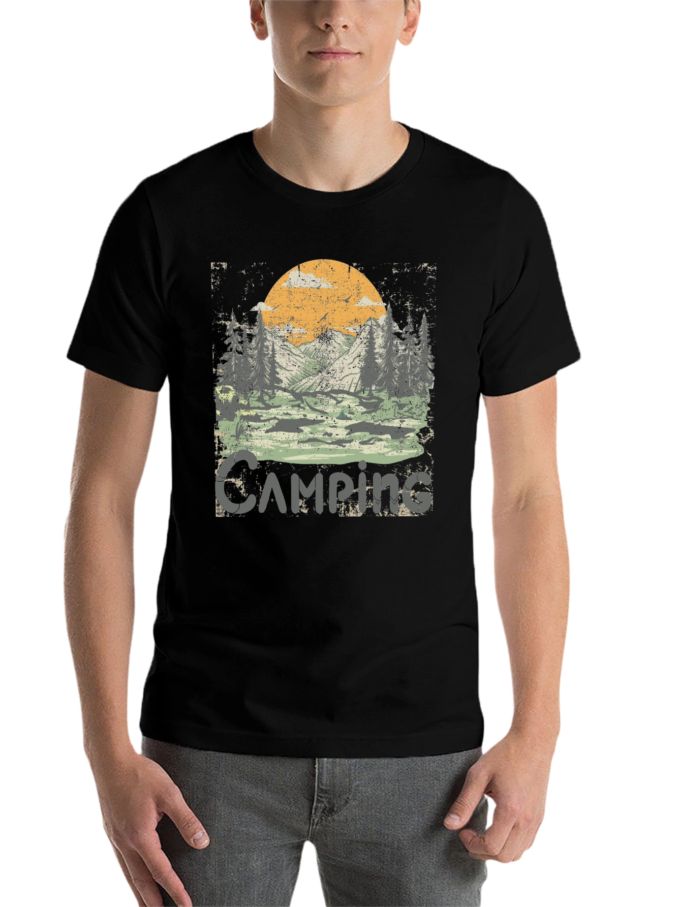 Camping Adventure Graphic Tee