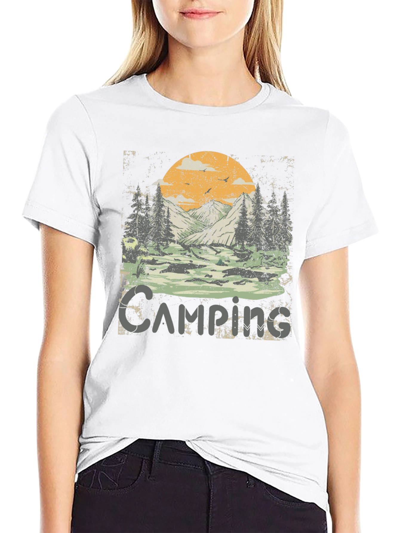 Camping Adventure Graphic Tee