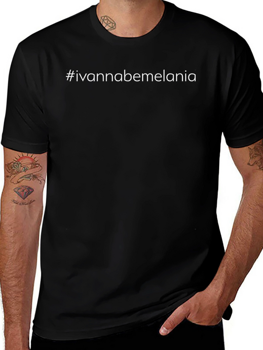 #Ivannabemelania Graphic Print T-Shirt