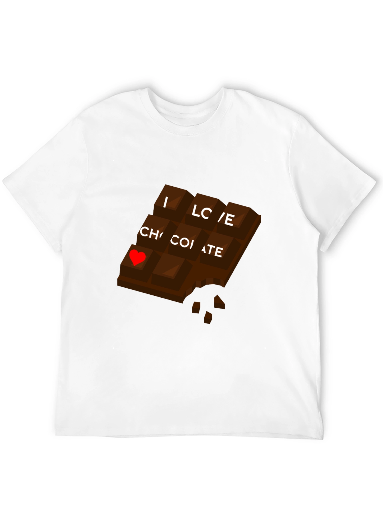 I Love Chocolate T-Shirt - Unisex Design