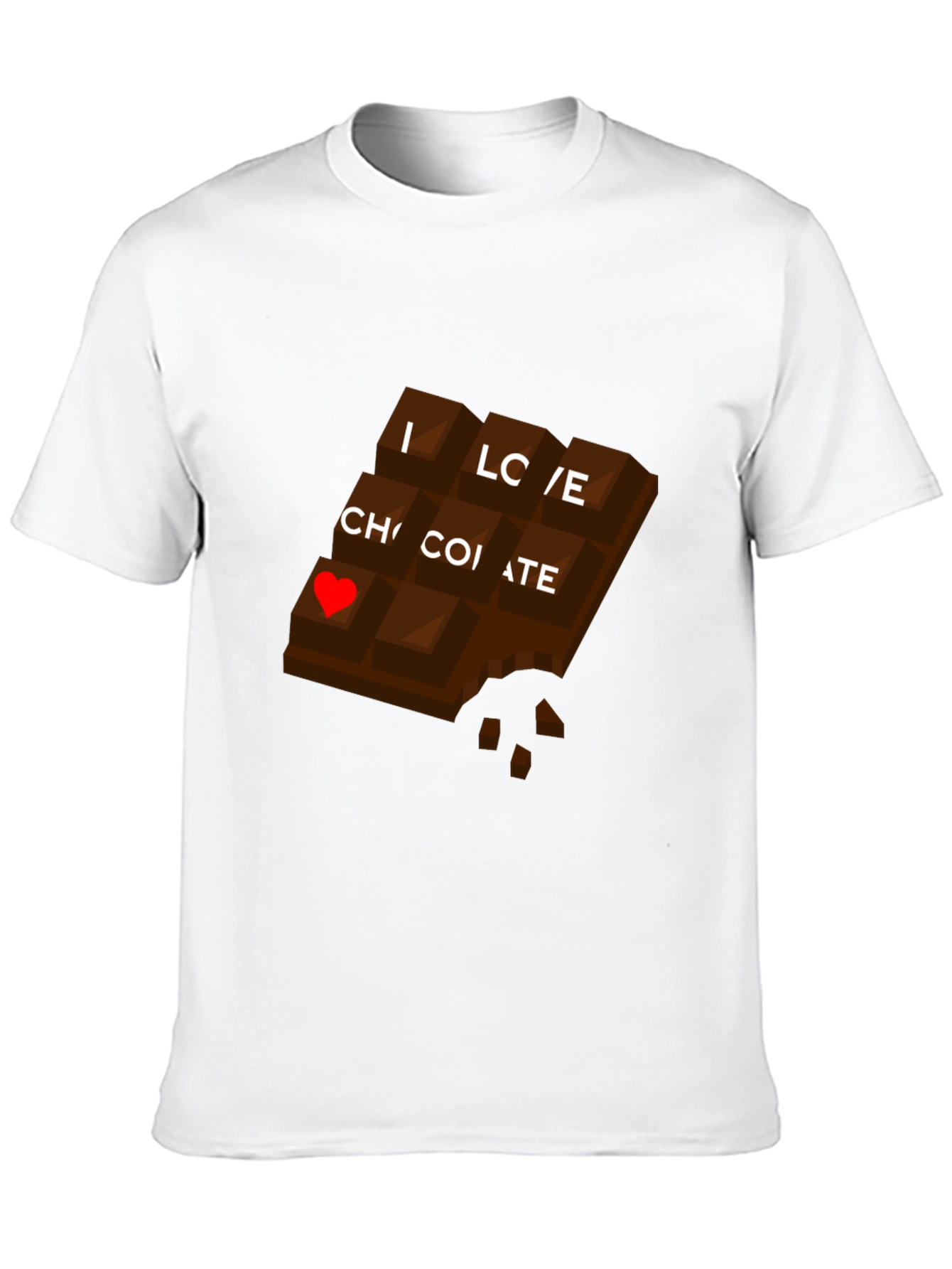 I Love Chocolate T-Shirt - Unisex Design