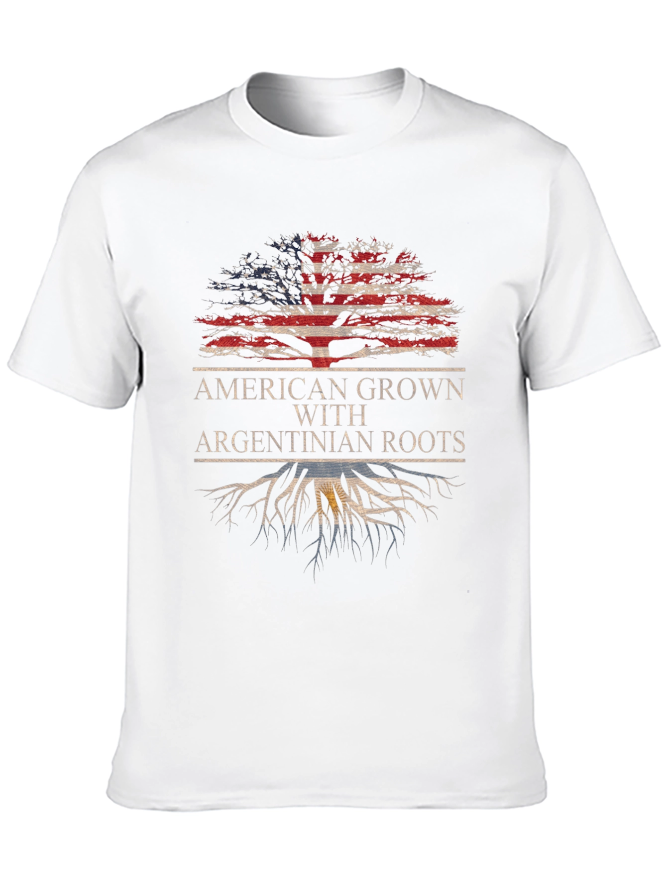 American Grown with Argentinian Roots Tee