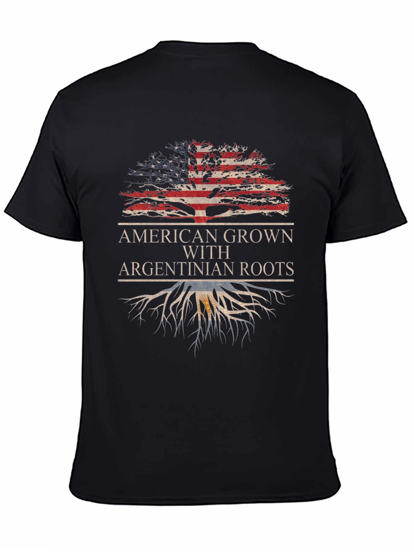 American Grown with Argentinian Roots Tee