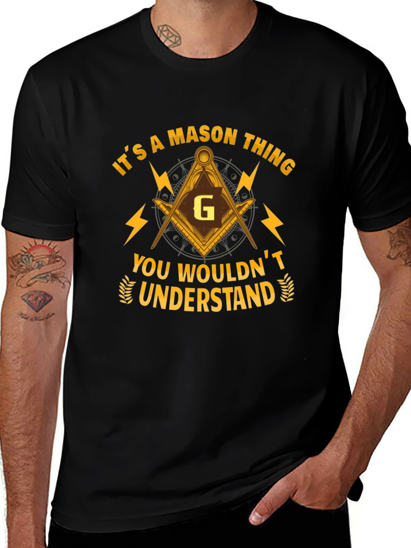 Mason Thing Black T-Shirt