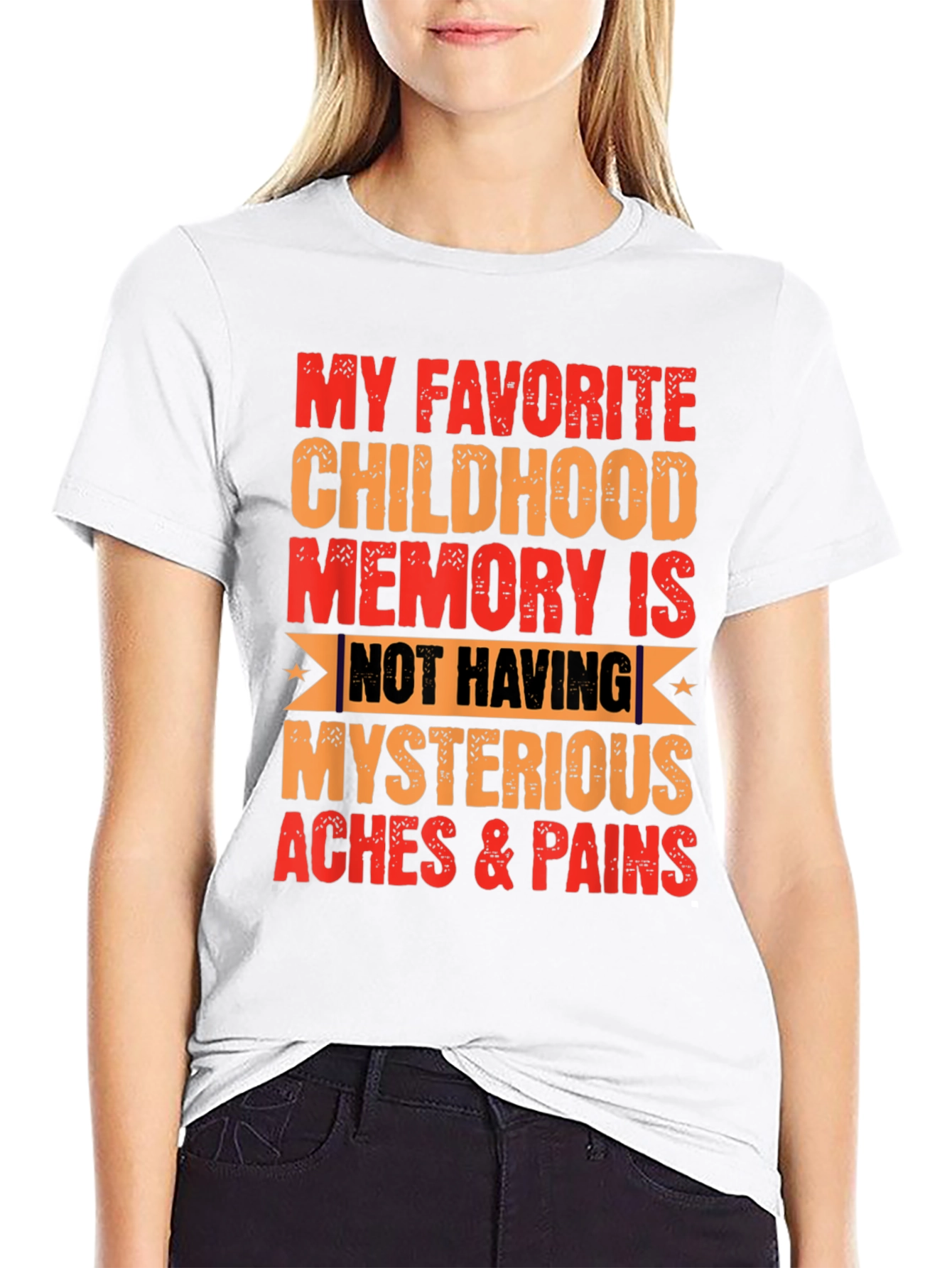 Funny My Favorite Childhood Memory T-Shirt