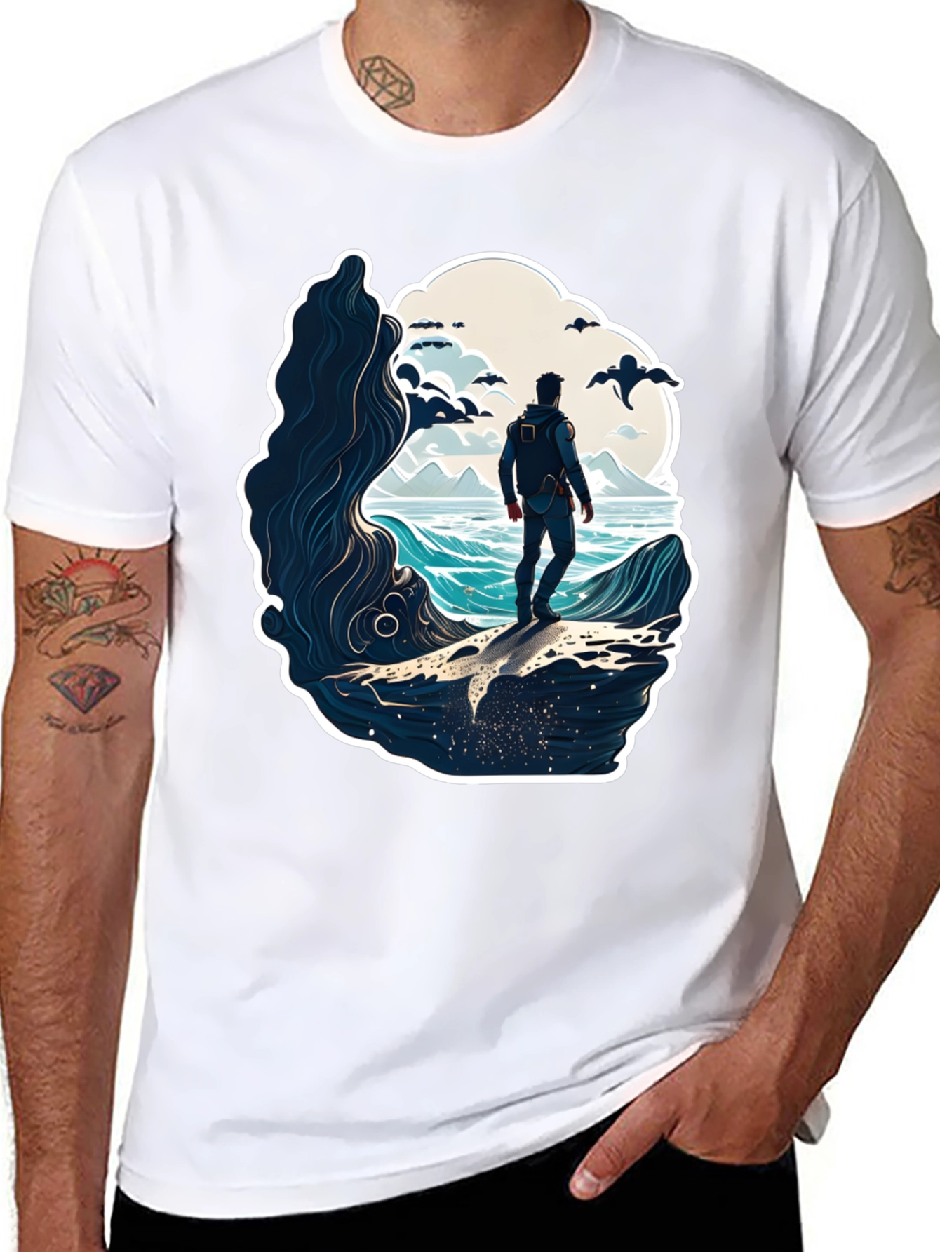 Ocean Explorer Graphic Tee - Adventure Awaits!