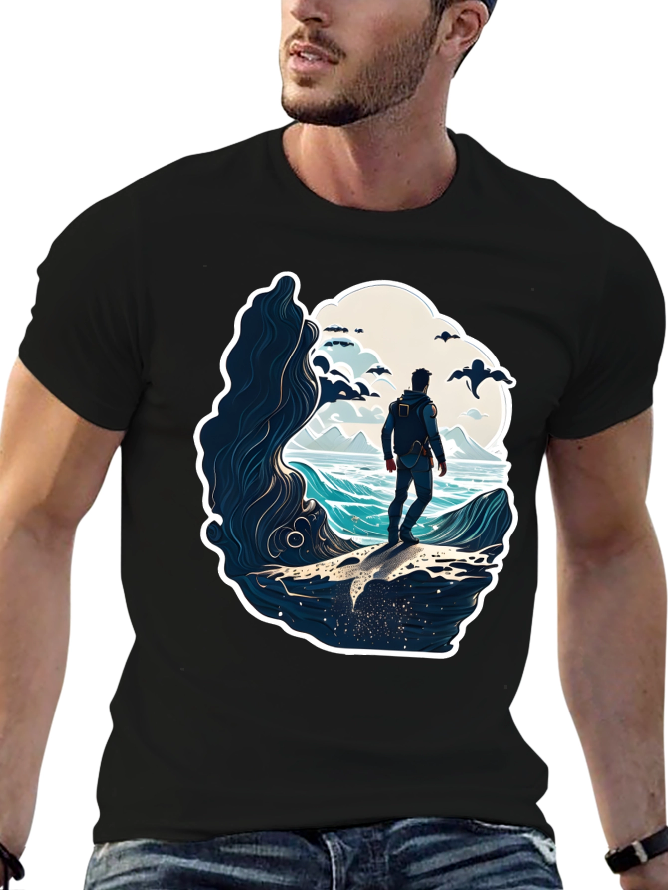 Ocean Explorer Graphic Tee - Adventure Awaits!