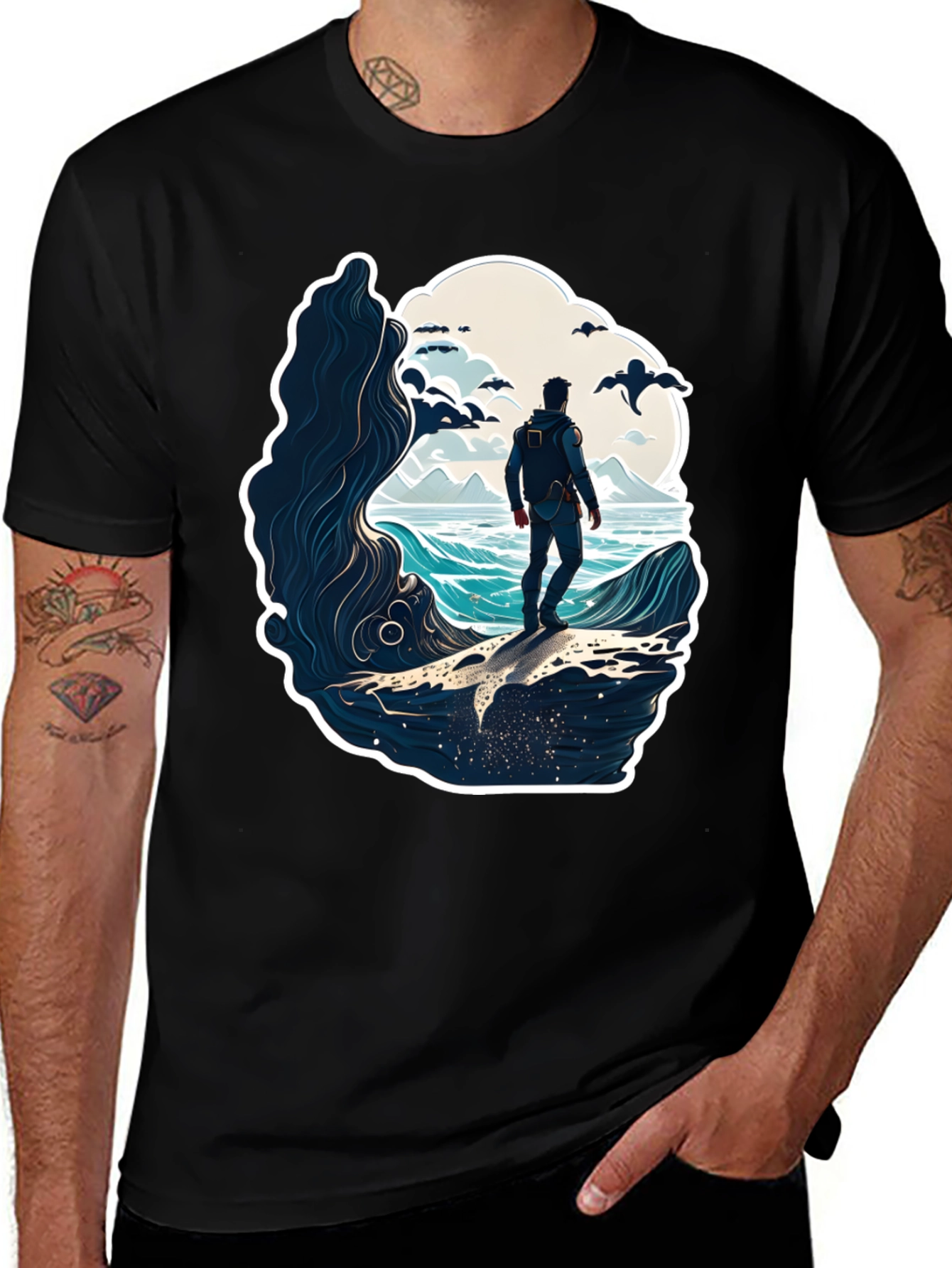 Ocean Explorer Graphic Tee - Adventure Awaits!