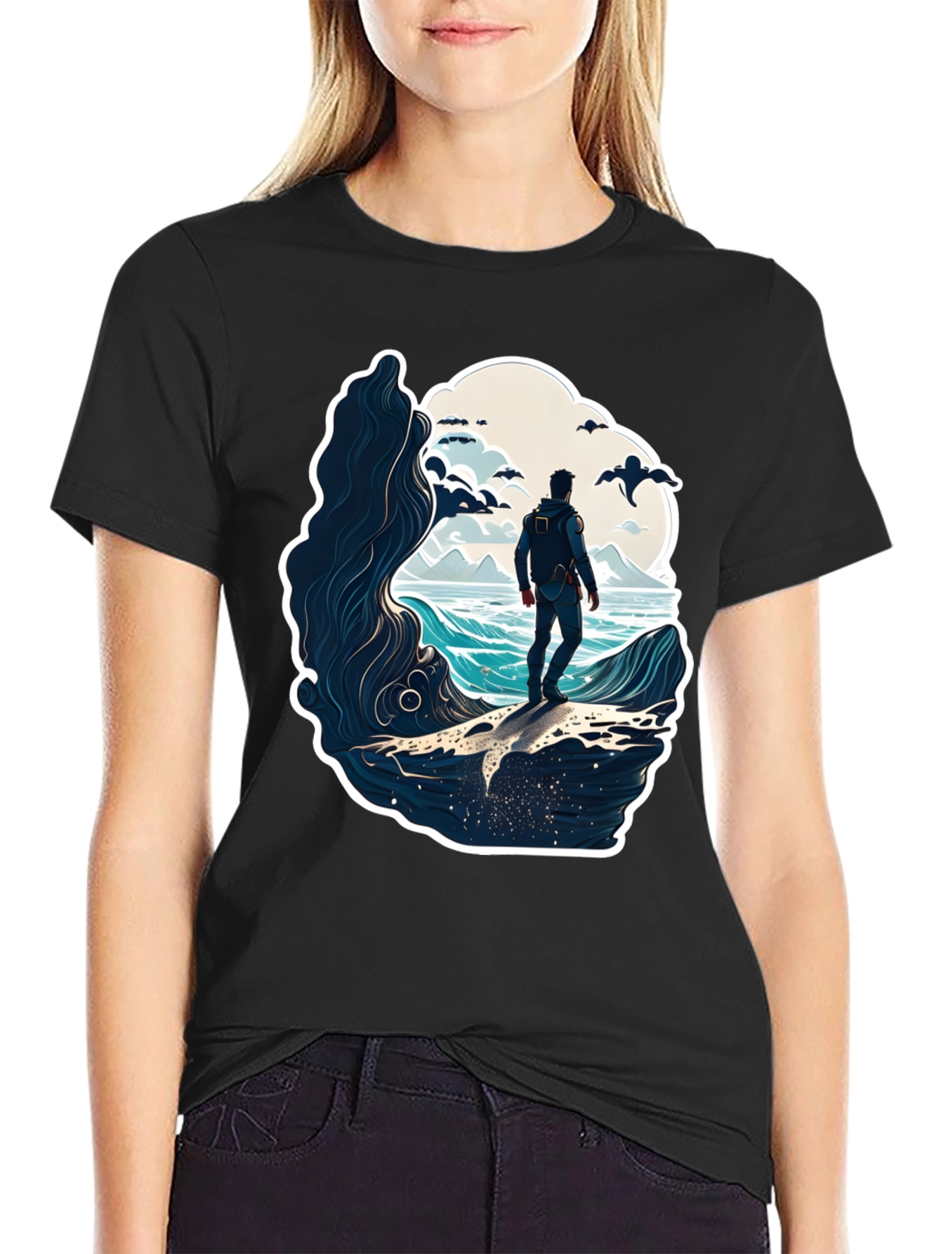 Ocean Explorer Graphic Tee - Adventure Awaits!