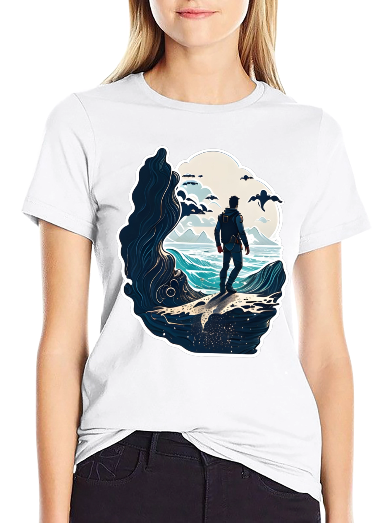 Ocean Explorer Graphic Tee - Adventure Awaits!