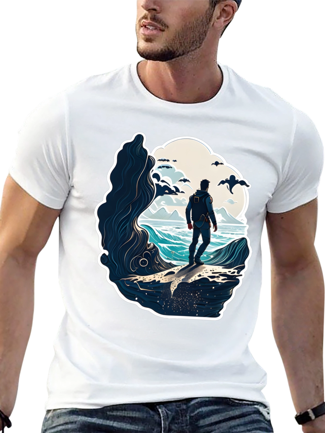 Ocean Explorer Graphic Tee - Adventure Awaits!