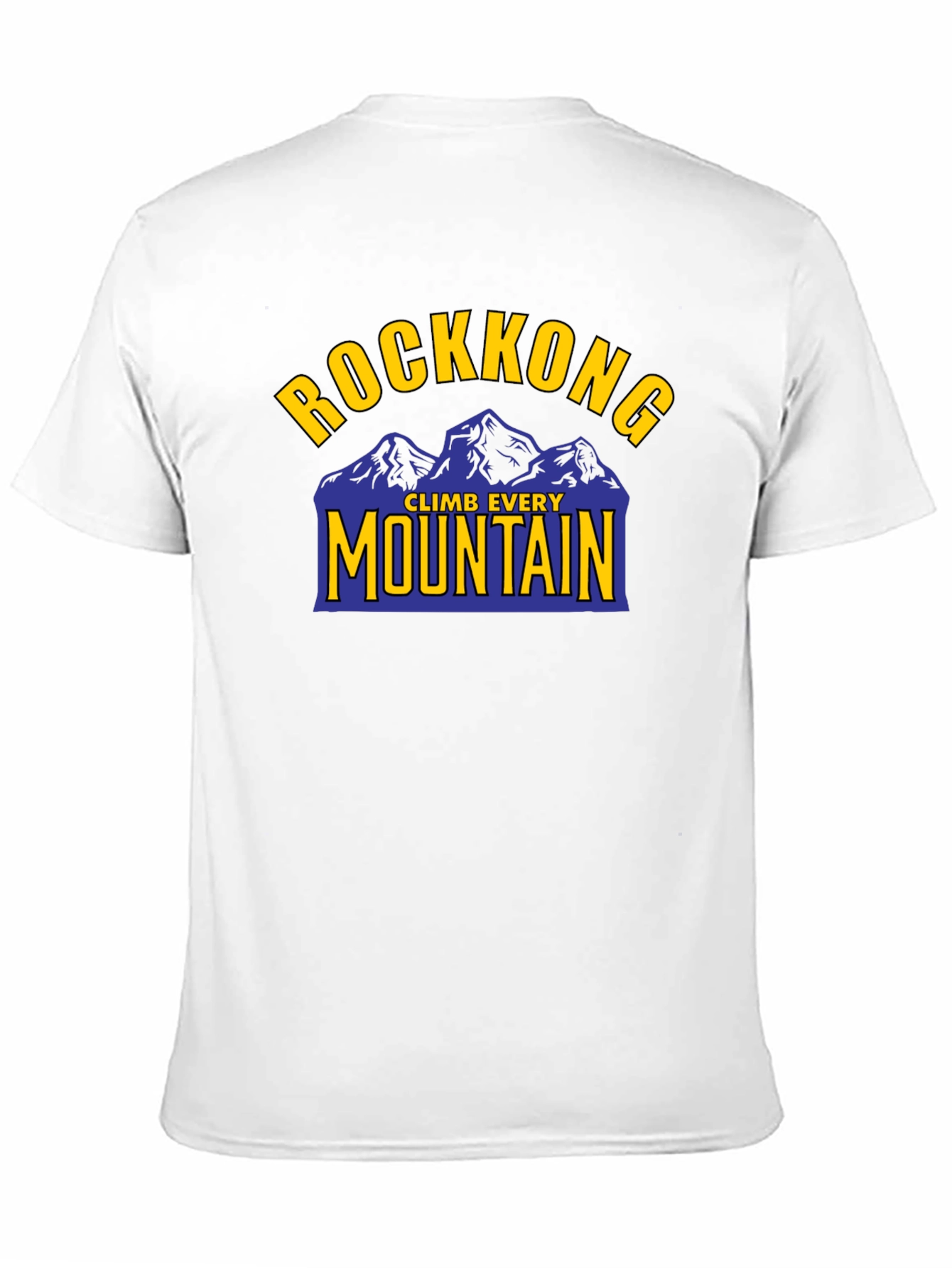 Rockkong Climb Every Mountain T-Shirt - Black