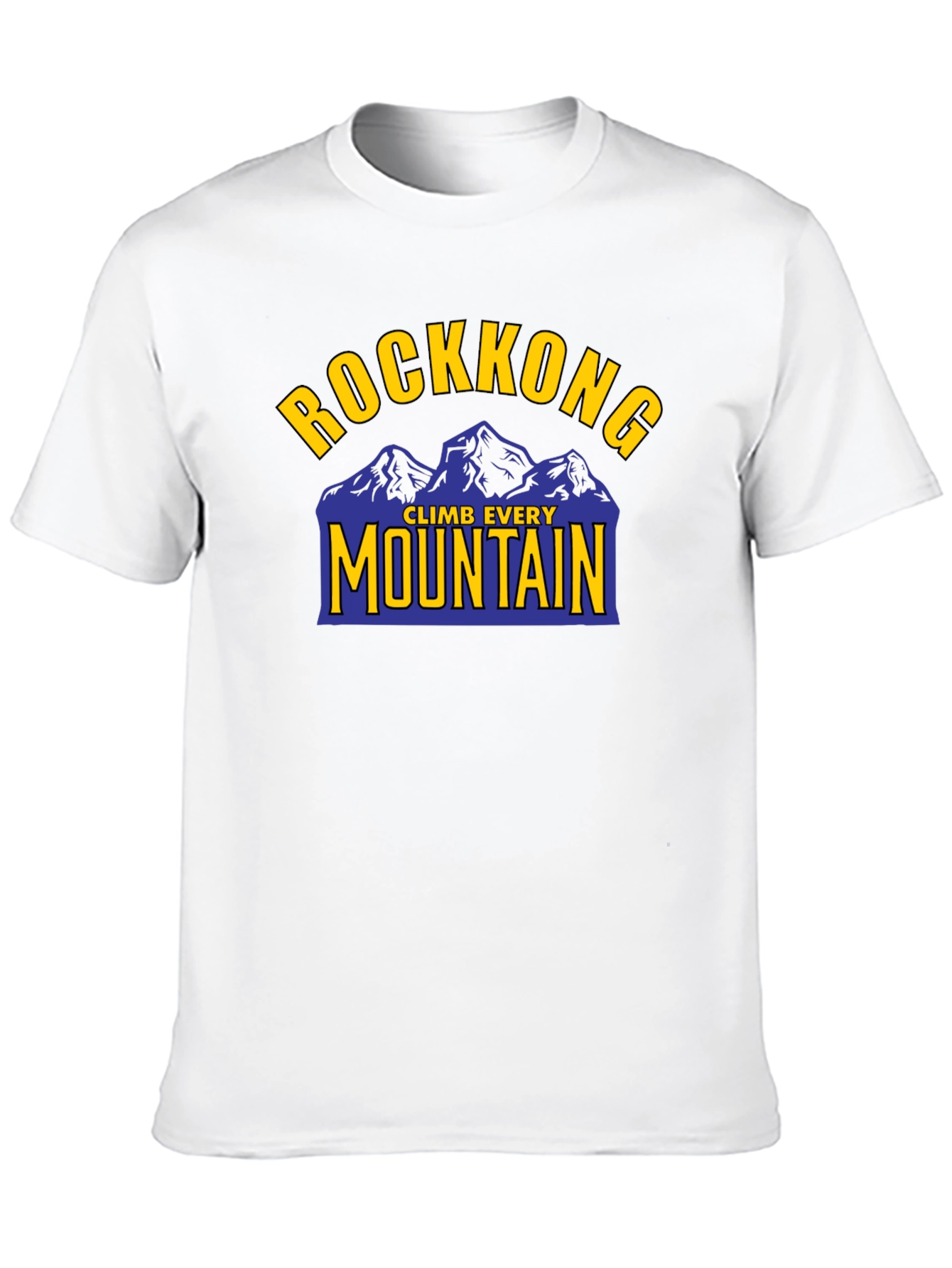 Rockkong Climb Every Mountain T-Shirt - Black