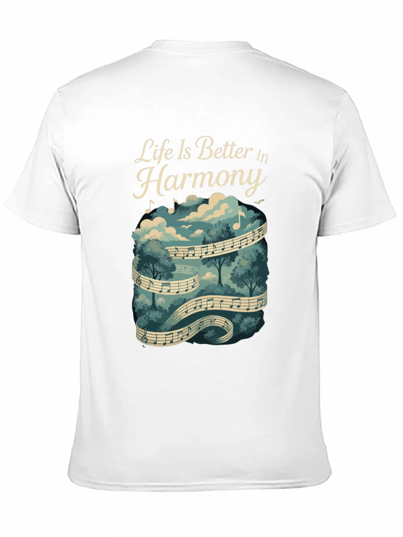 Life is Better in Harmony Graphic T-Shirt